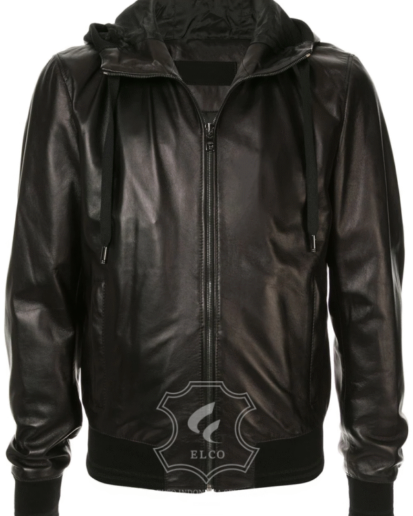 Jaket Kulit Pria Desain Bomber - PCB 421