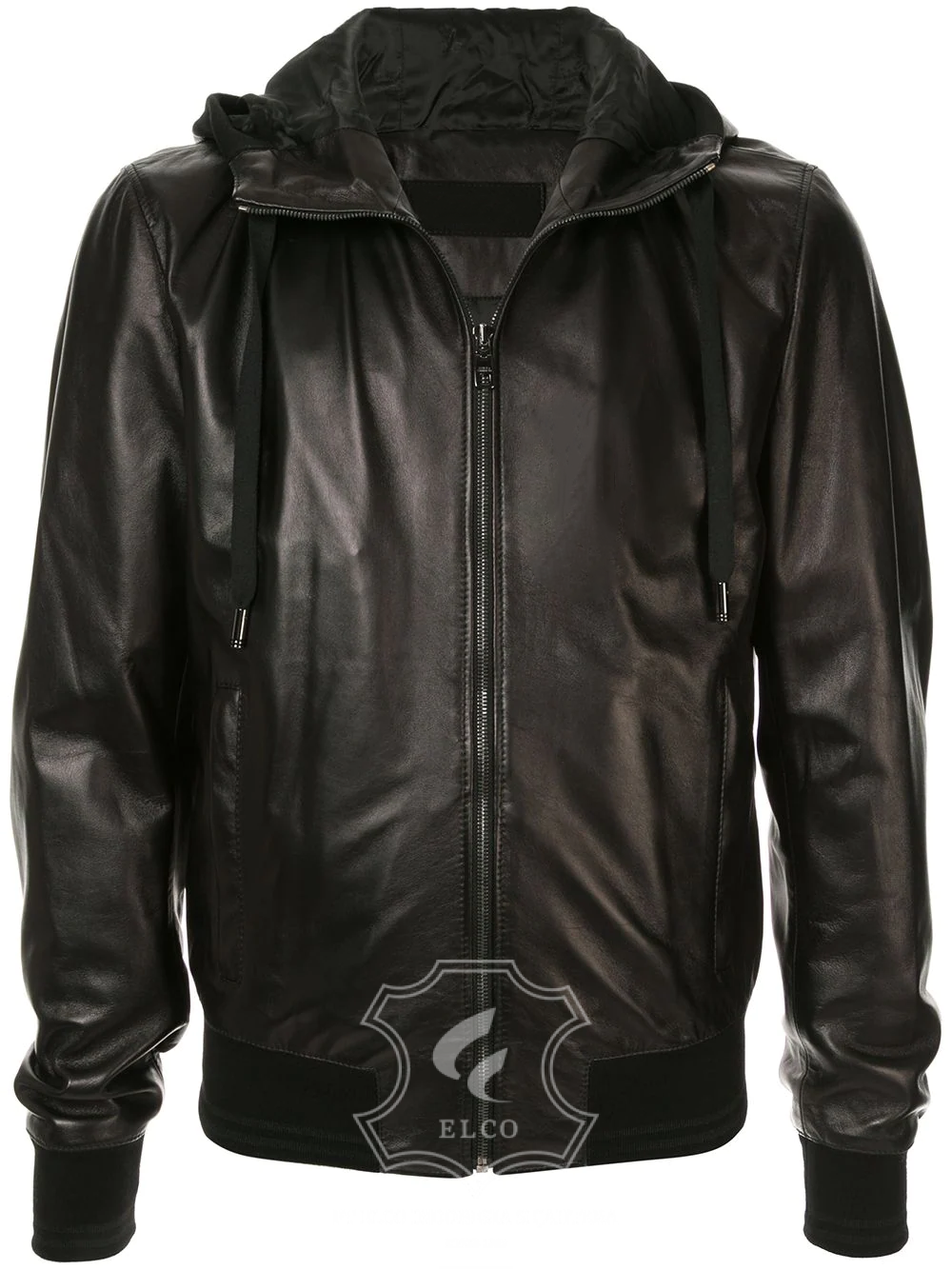 Jaket Kulit Pria Desain Bomber - PCB 421