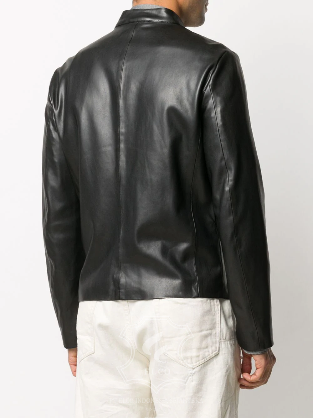 Jaket Kulit Pria Desain Casual - PC 429 - Gambar 4