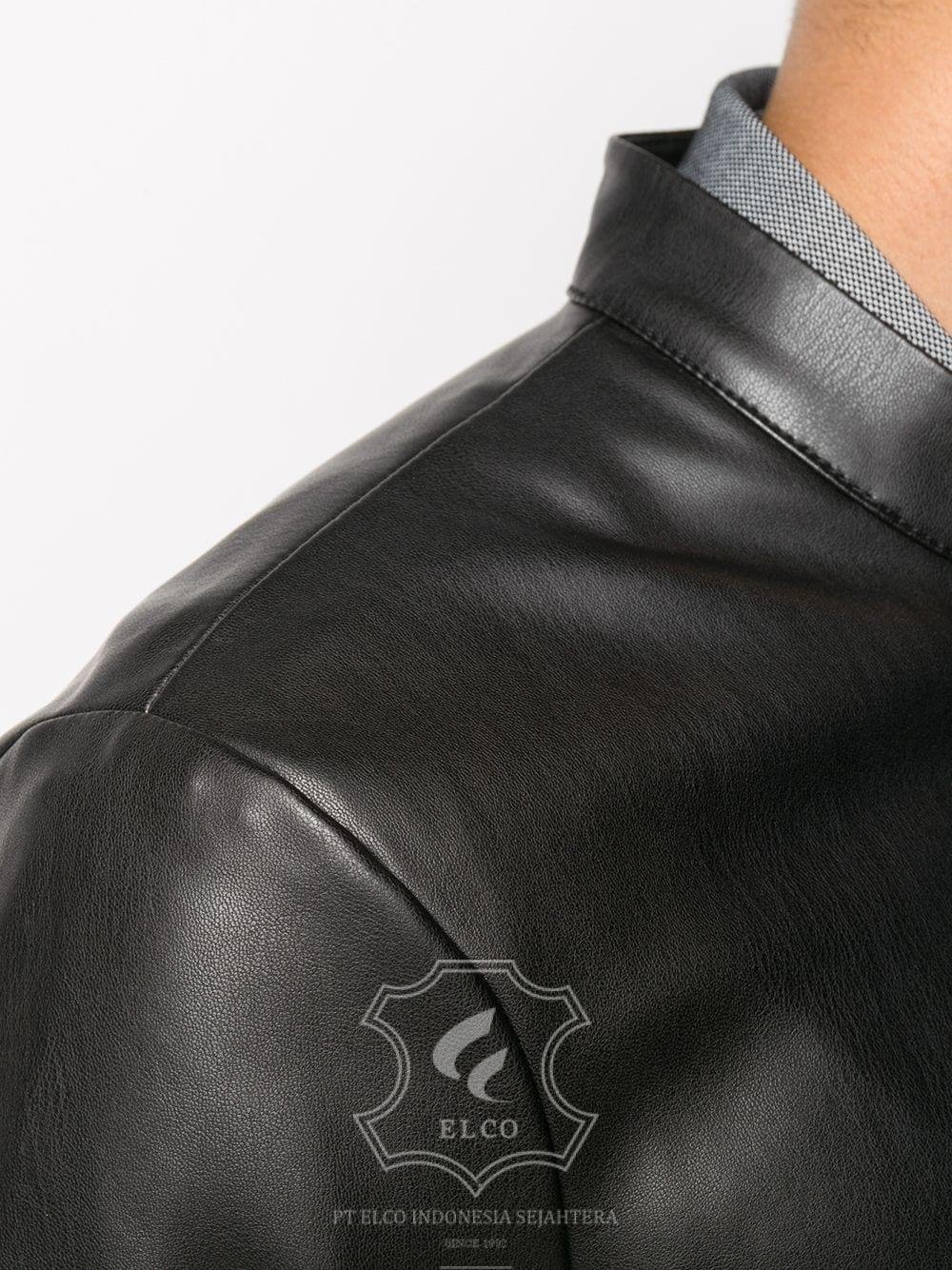 Jaket Kulit Pria Desain Casual - PC 429 - Gambar 5