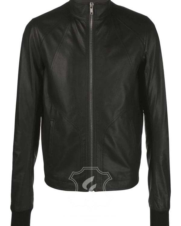 Jaket Kulit Pria Desain Bomber - PCB 445