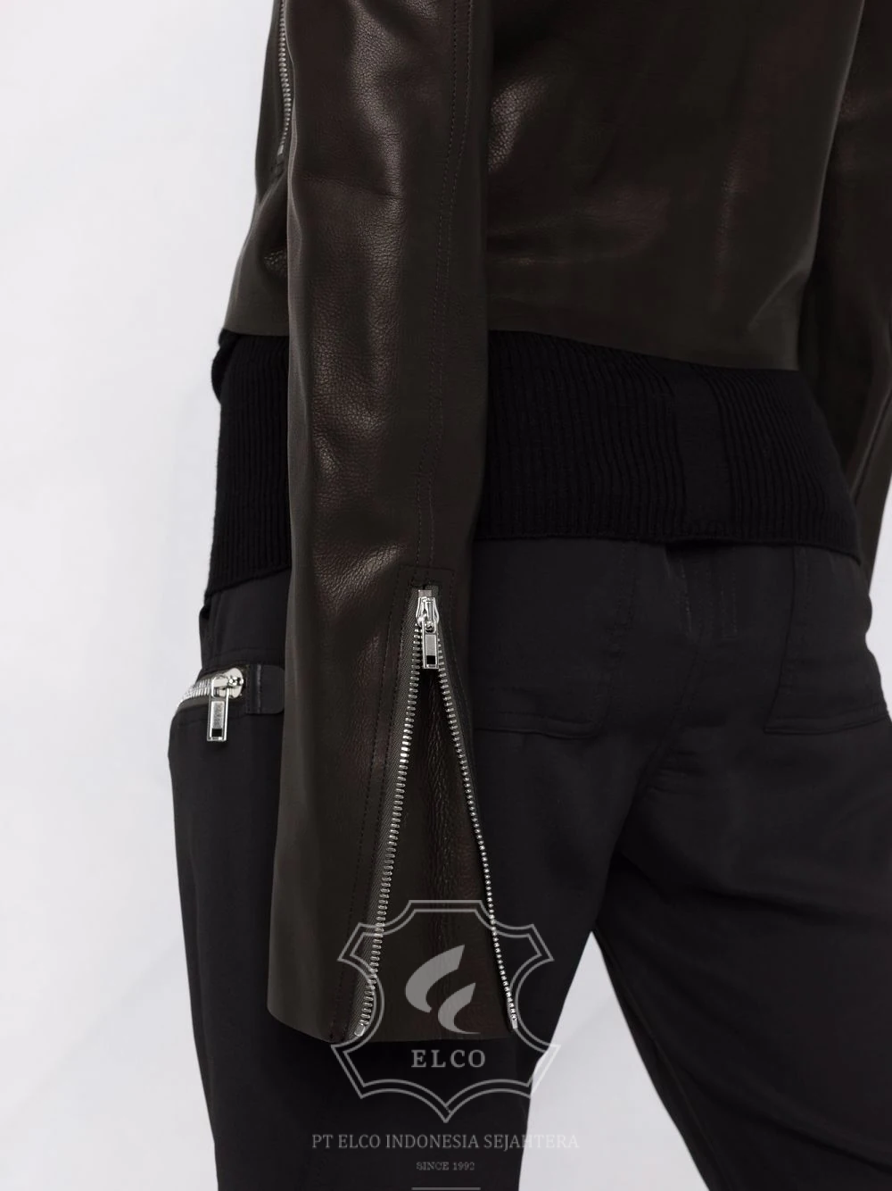 Jaket Kulit Wanita Desain Casual - WC 421 - Gambar 6