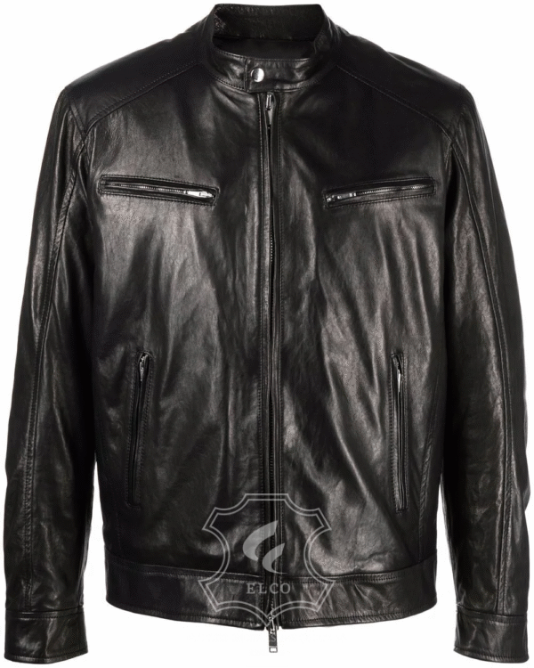 Jaket Kulit Pria Desain Casual - PC 440