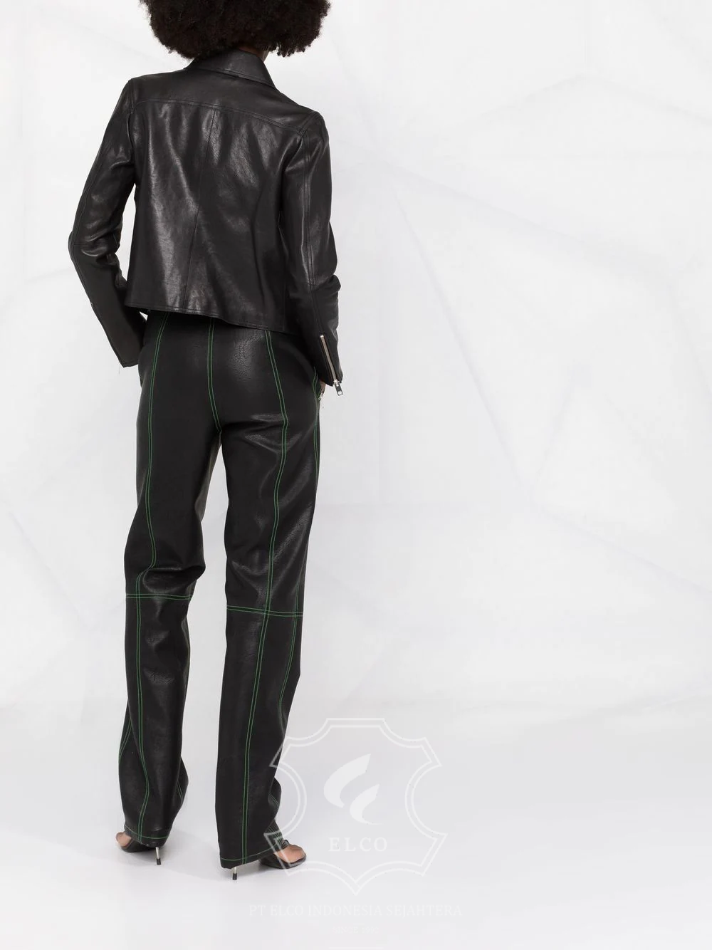 Jaket Kulit Wanita Desain Formal - WF 415 - Gambar 4