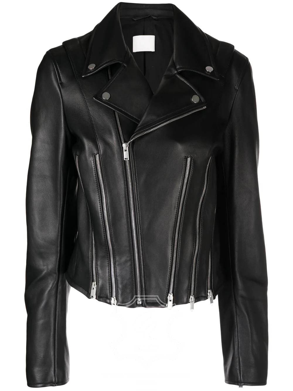 Jaket Kulit Wanita Desain Serong - WS 414