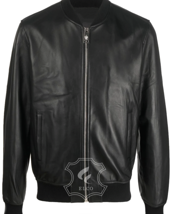 Jaket Kulit Pria Desain Bomber - PCB 432