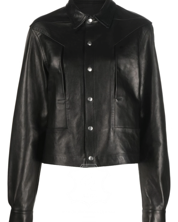 Jaket Kulit Wanita Desain Formal - WF 417