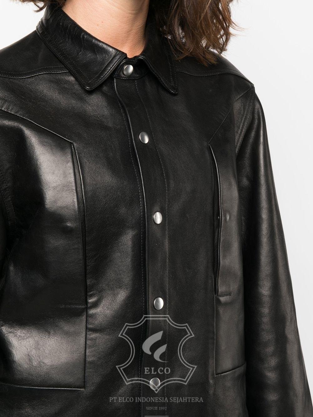 Jaket Kulit Wanita Desain Formal - WF 417 - Gambar 4