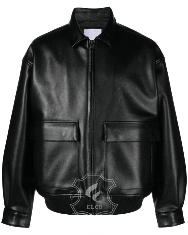 Jaket Kulit Pria Desain Pilot - PP 409
