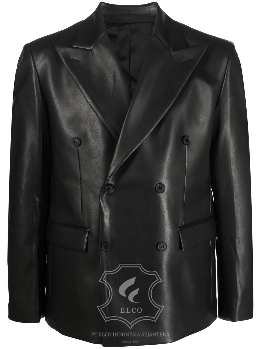 Jaket Kulit Pria Desain Jas - PJ 420