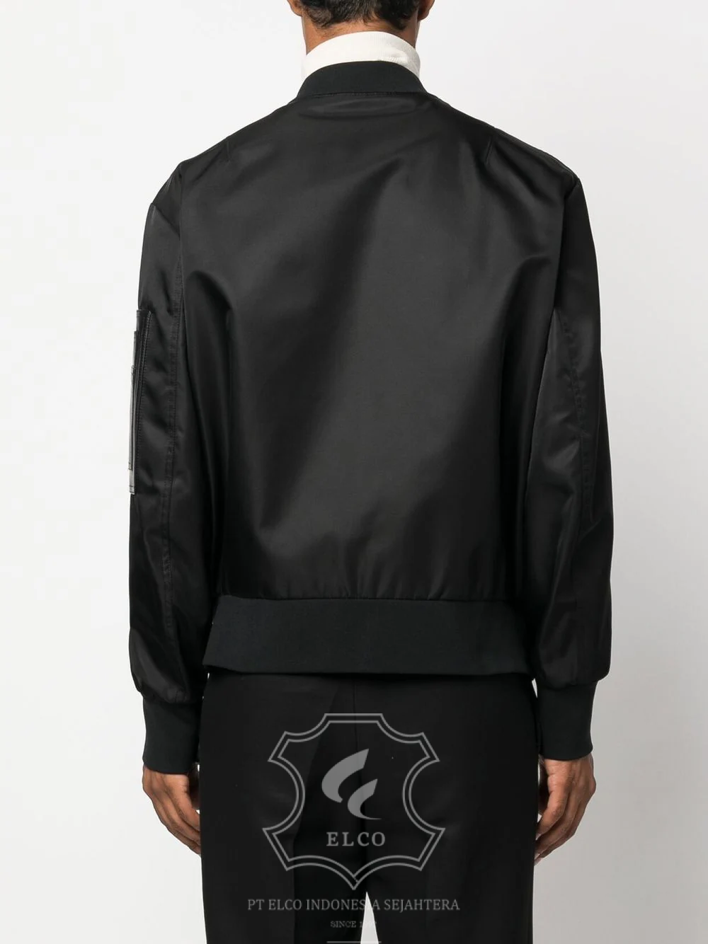 Jaket Kulit Pria Desain Bomber - PCB 446 - Gambar 4