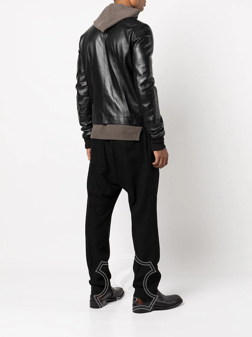 Jaket Kulit Pria Desain Bomber - PCB 457 - Gambar 3