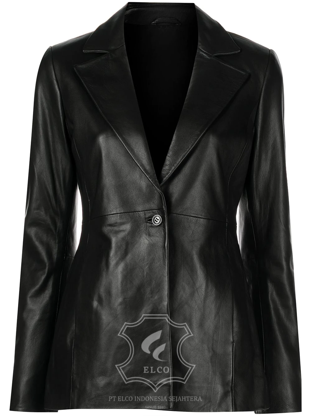 Jaket Kulit Wanita Desain Jas - WJ 417