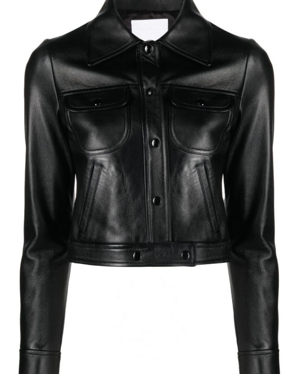 Jaket Kulit Wanita Desain Formal - WF 411