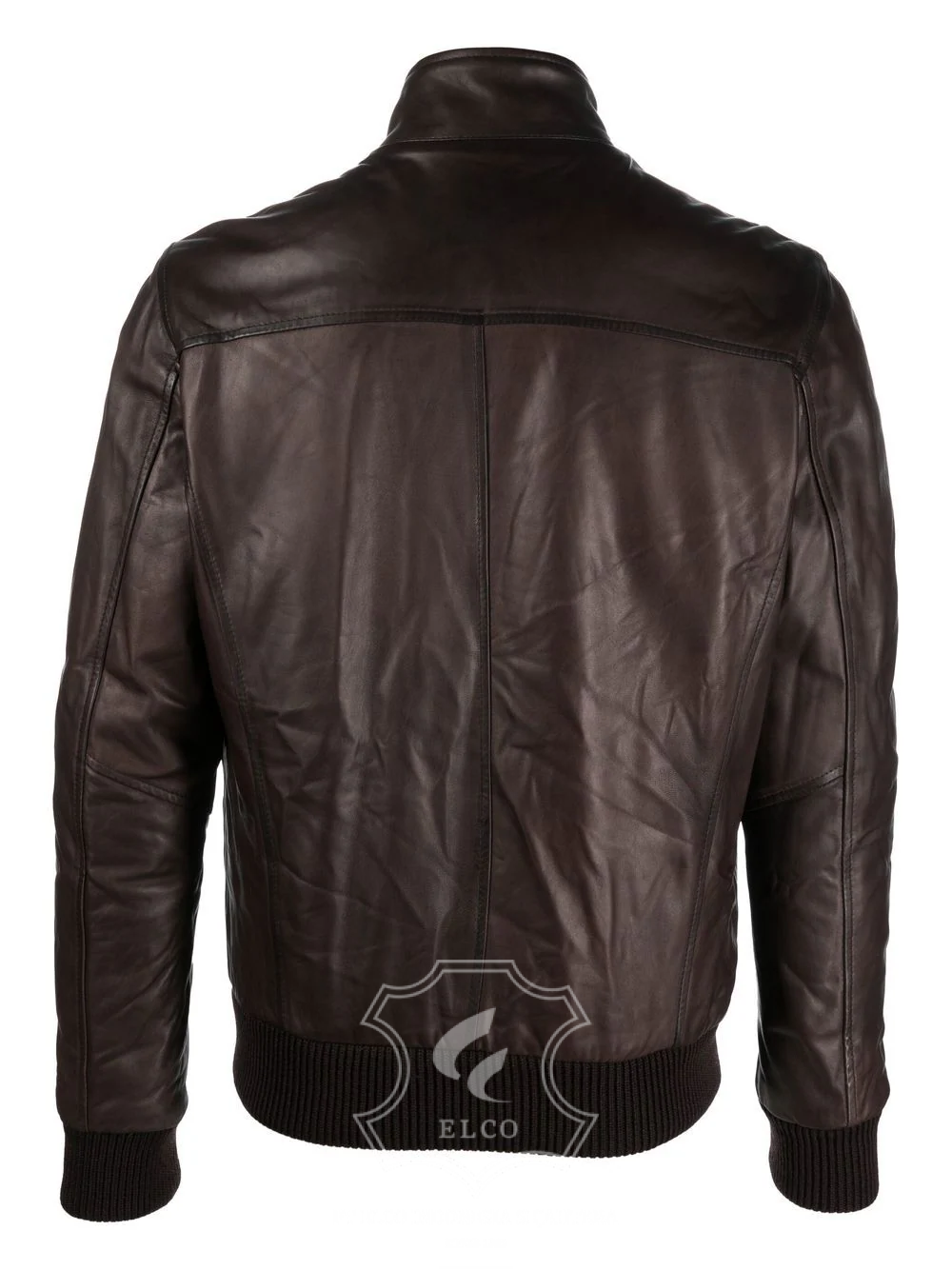 Jaket Kulit Pria Desain Bomber - PCB 459 - Gambar 2