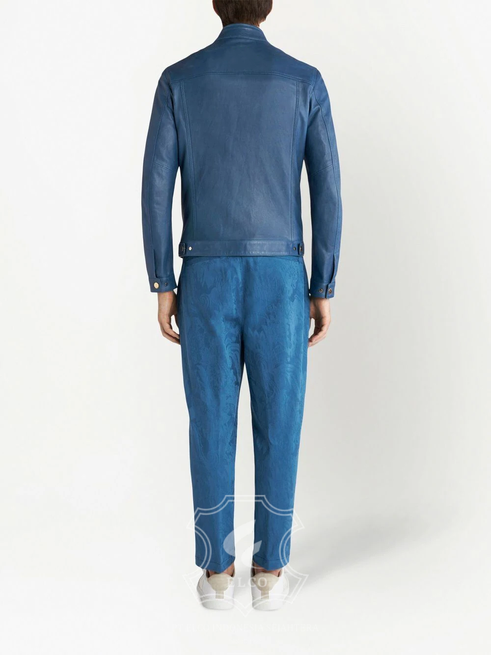 Jaket Kulit Pria Desain Casual - PC 438 - Gambar 3