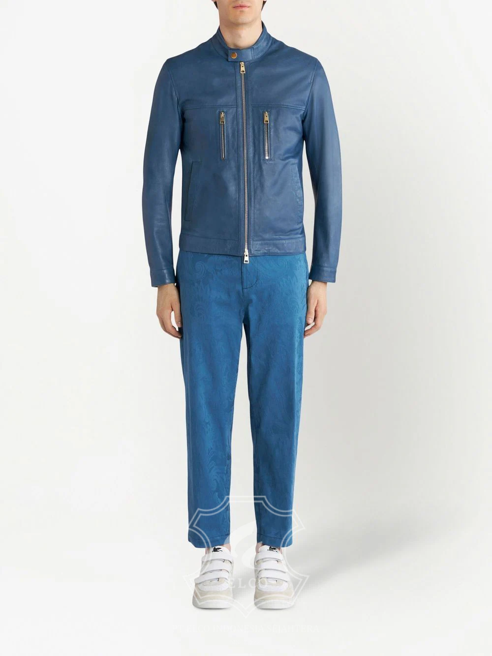 Jaket Kulit Pria Desain Casual - PC 438 - Gambar 2