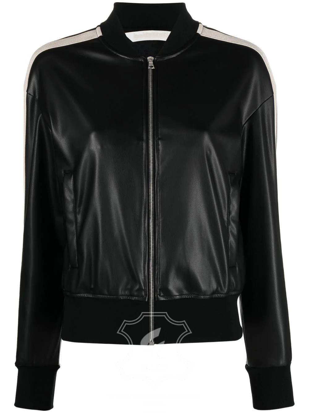 Jaket Kulit Wanita Desain Bomber - WCB 420