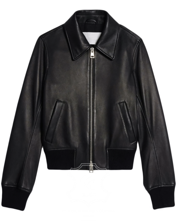 Jaket Kulit Pria Desain Bomber - PCB 417