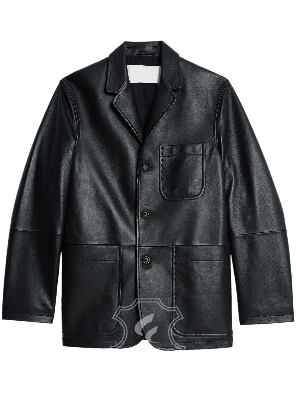 Jaket Kulit Pria Desain Jas - PJ 418