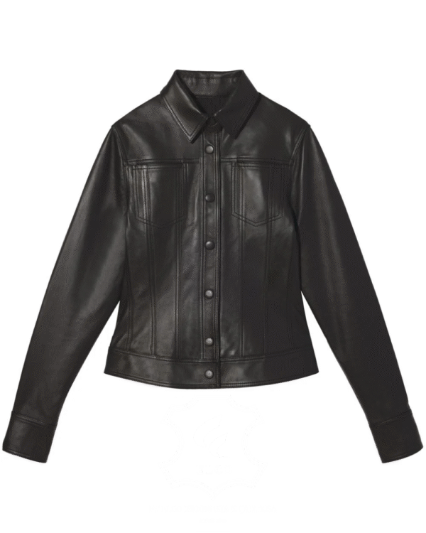 Jaket Kulit Wanita Desain Formal - WF 414