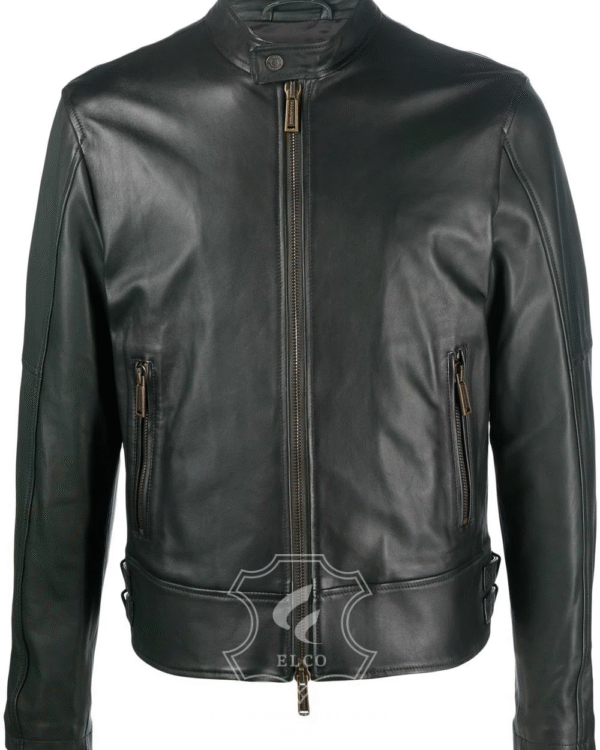 Jaket Kulit Pria Desain Casual - PC 423