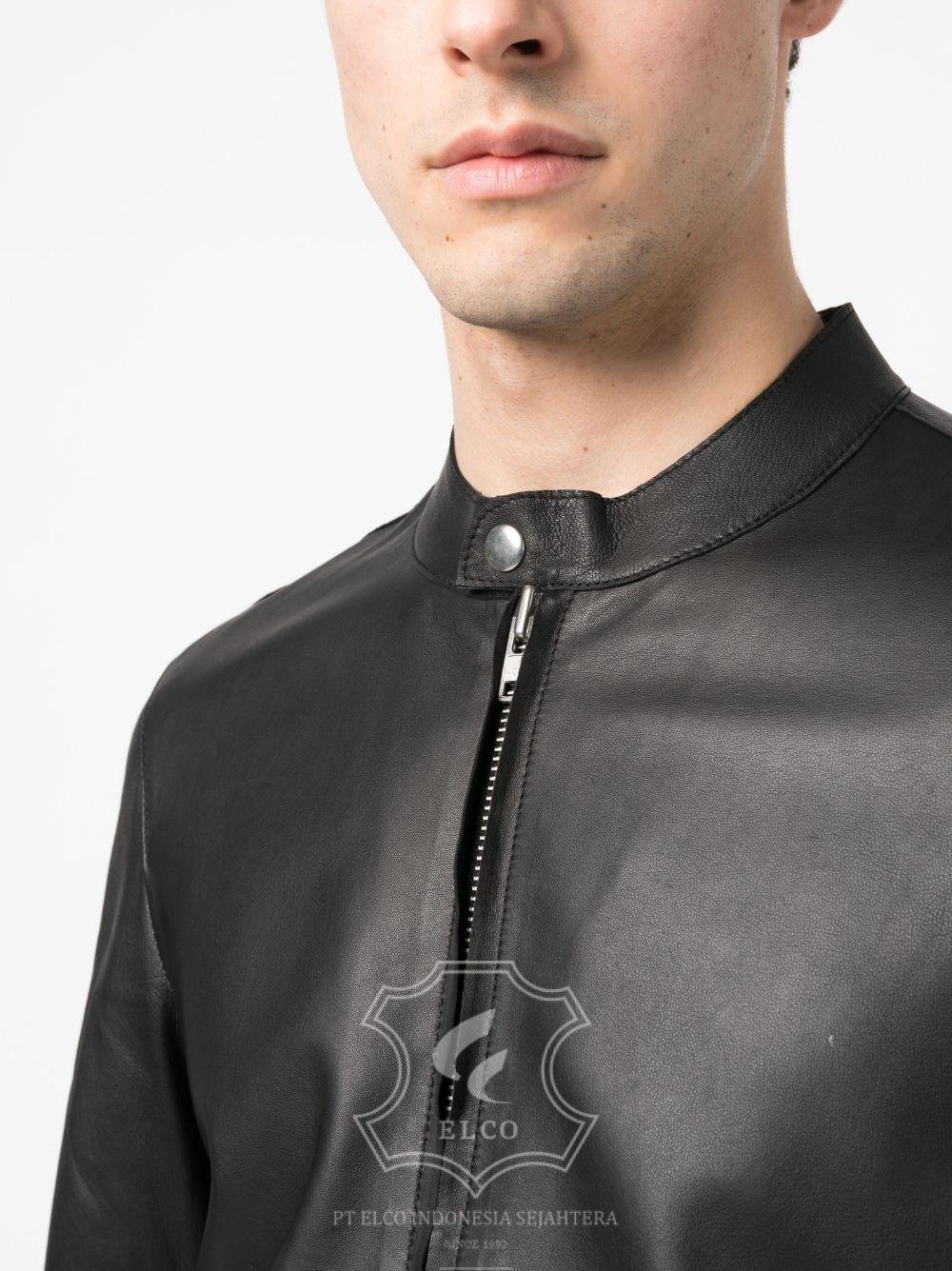 Jaket Kulit Pria Desain Casual - PC 432 - Gambar 4