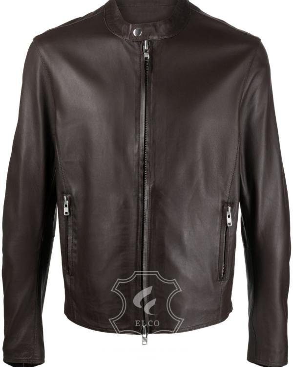 Jaket Kulit Pria Desain Casual - PC 433