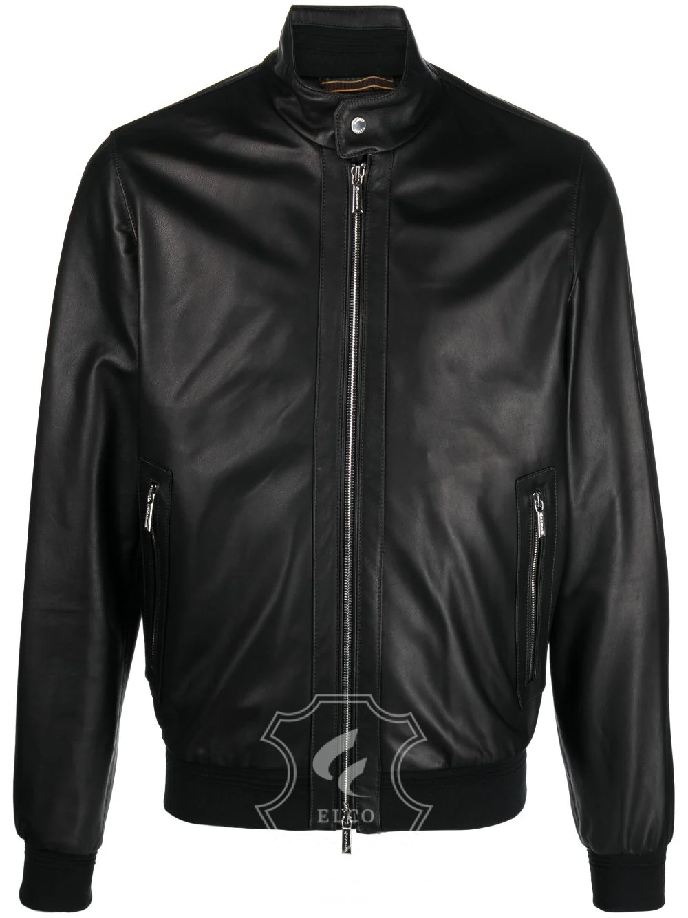 Jaket Kulit Pria Desain Bomber - PCB 461