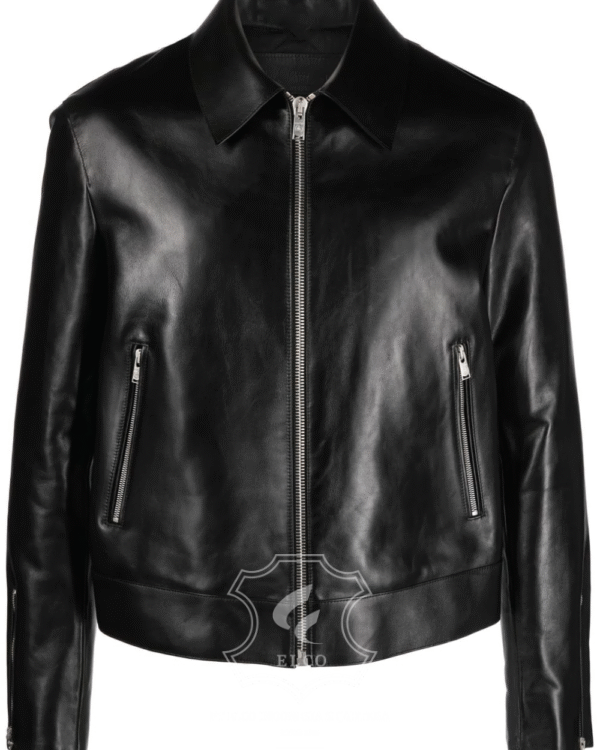 Jaket Kulit Pria Desain Formal - PF 416