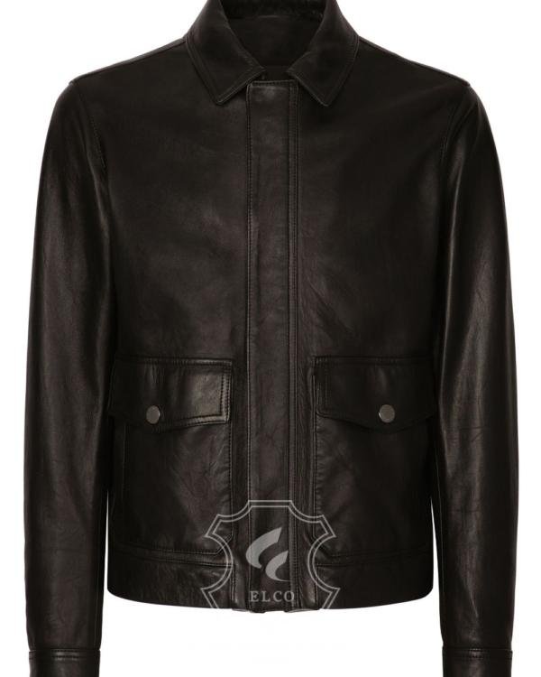 Jaket Kulit Pria Desain Pilot - PP 410