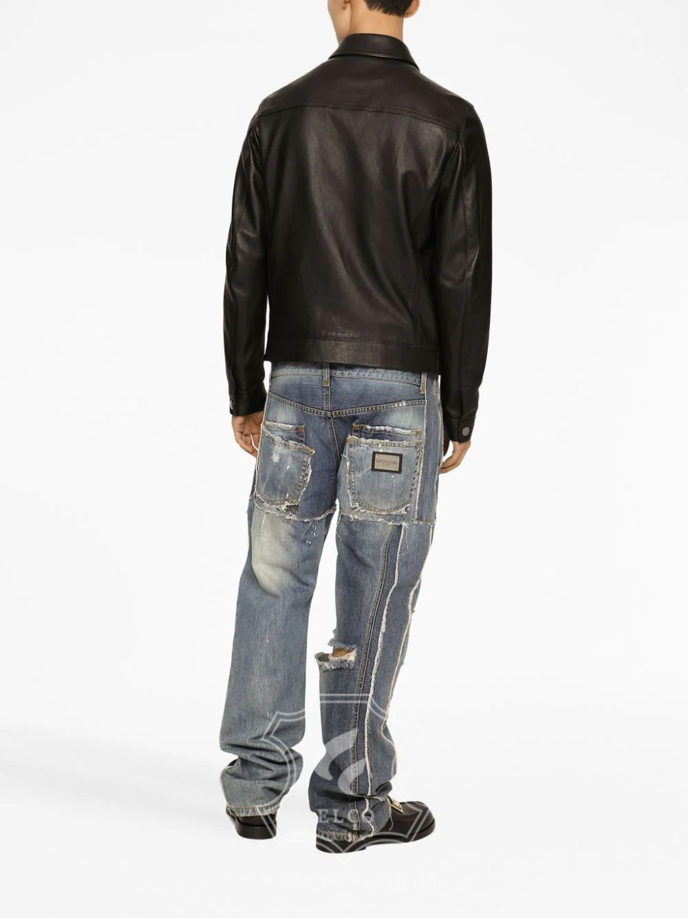 Jaket Kulit Pria Desain Pilot - PP 410 - Gambar 4