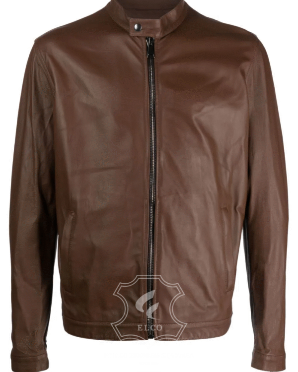 Jaket Kulit Pria Desain Casual - PC 443