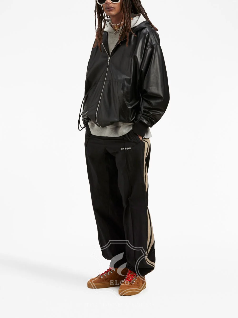 Jaket Kulit Pria Desain Bomber - PCB 427 - Gambar 2