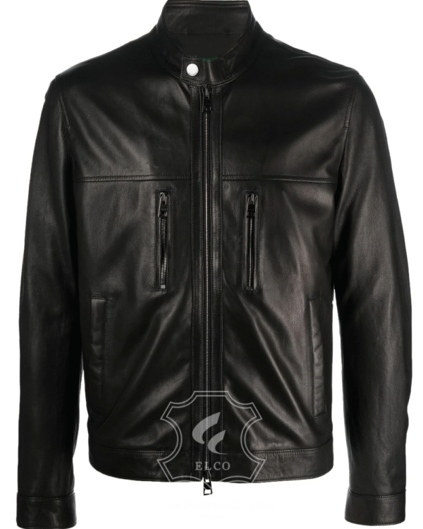 Jaket Kulit Pria Desain Casual - PC 446