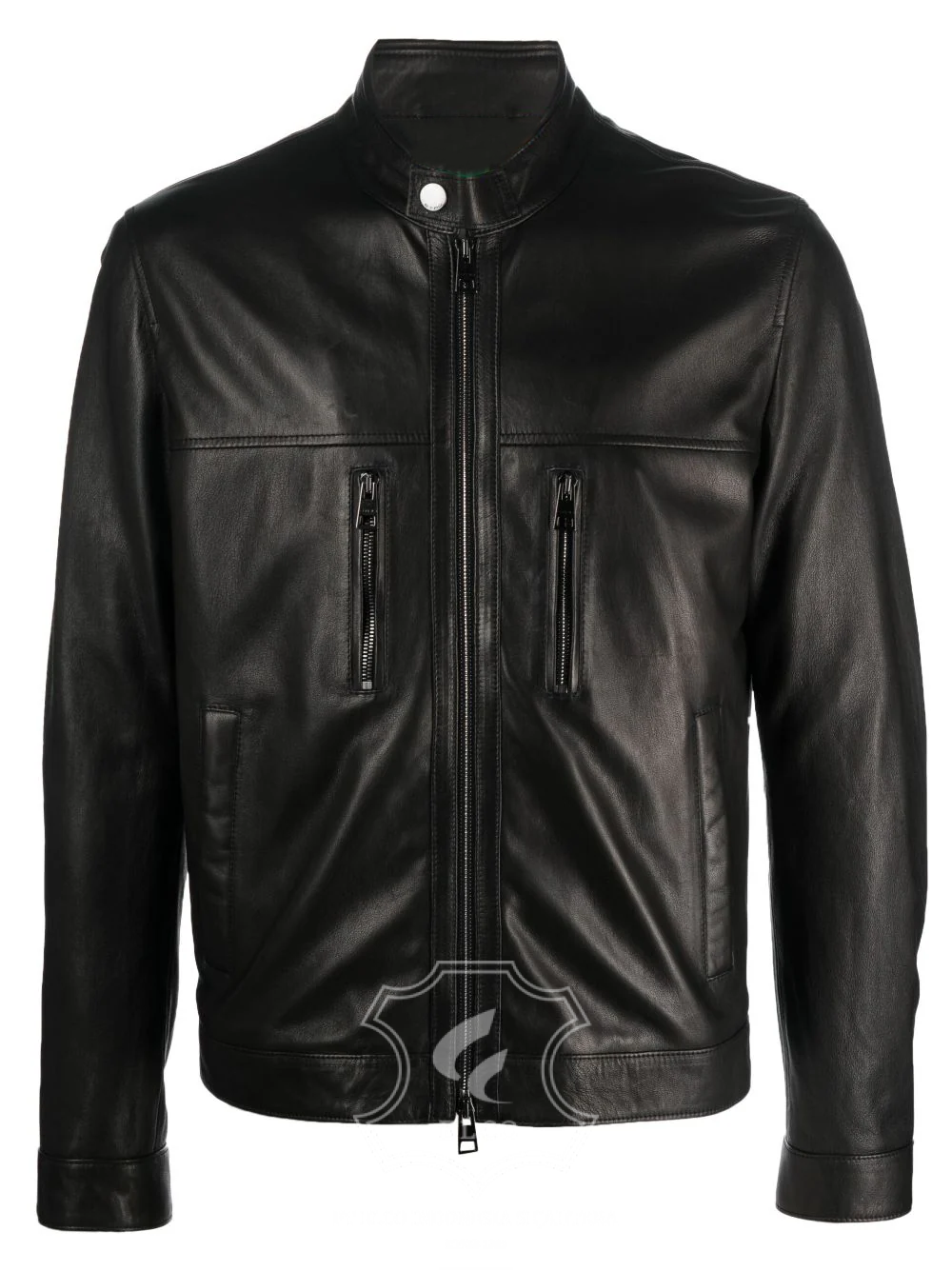 Jaket Kulit Pria Desain Casual - PC 446