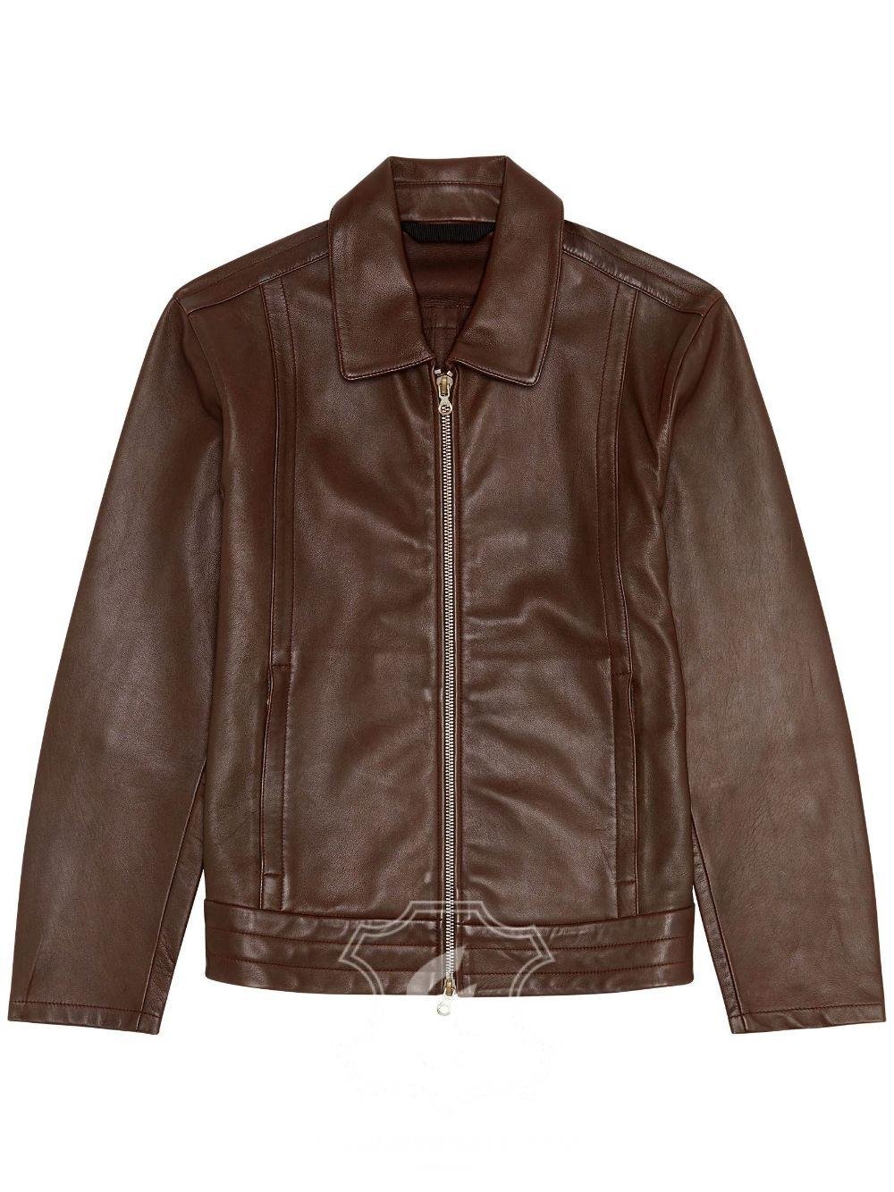 Jaket Kulit Pria Desain Formal - PF 421