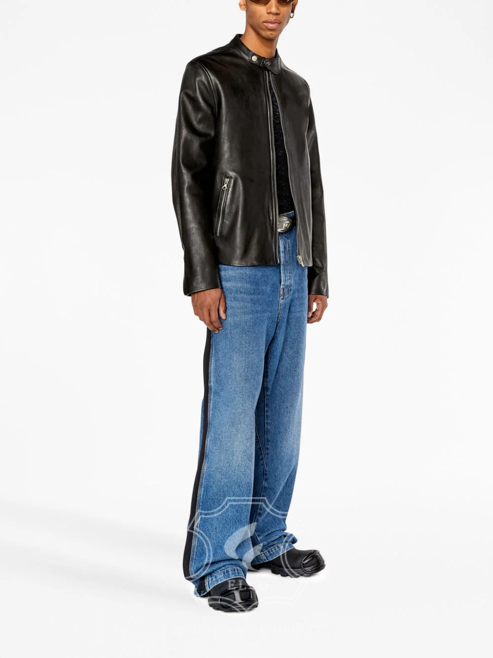 Jaket Kulit Pria Desain Casual - PC 425 - Gambar 2