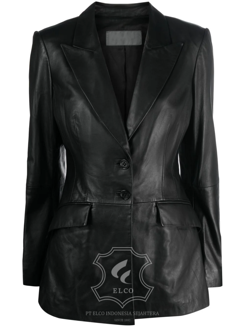 Jaket Kulit Wanita Desain Jas - WJ 424