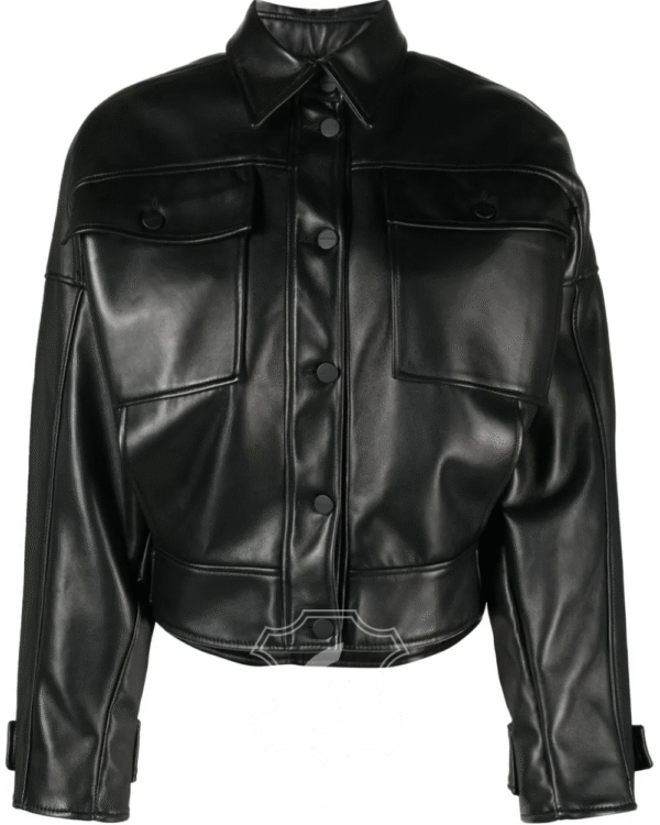 Jaket Kulit Wanita Desain Pilot - WP 404