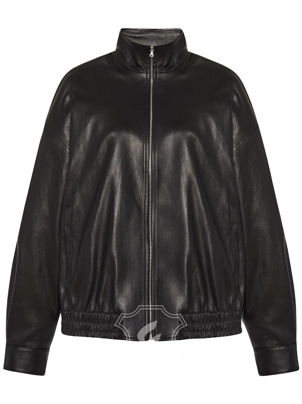 Jaket Kulit Wanita Desain Bomber - WCB 419