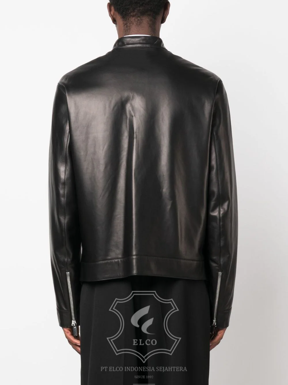 Jaket Kulit Pria Desain Casual - PC 437 - Gambar 5