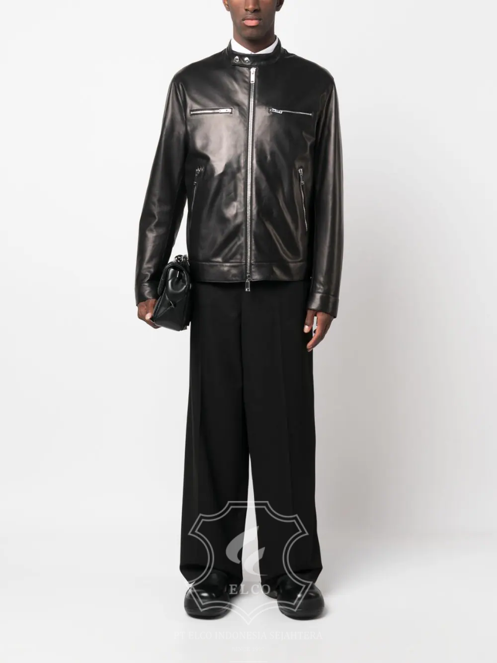 Jaket Kulit Pria Desain Casual - PC 437 - Gambar 2