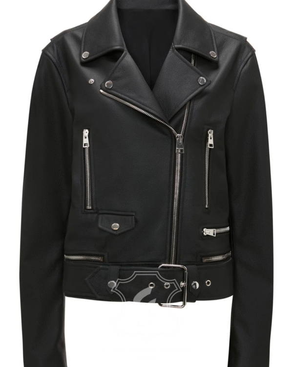 Jaket Kulit Pria Desain Serong - PS 421