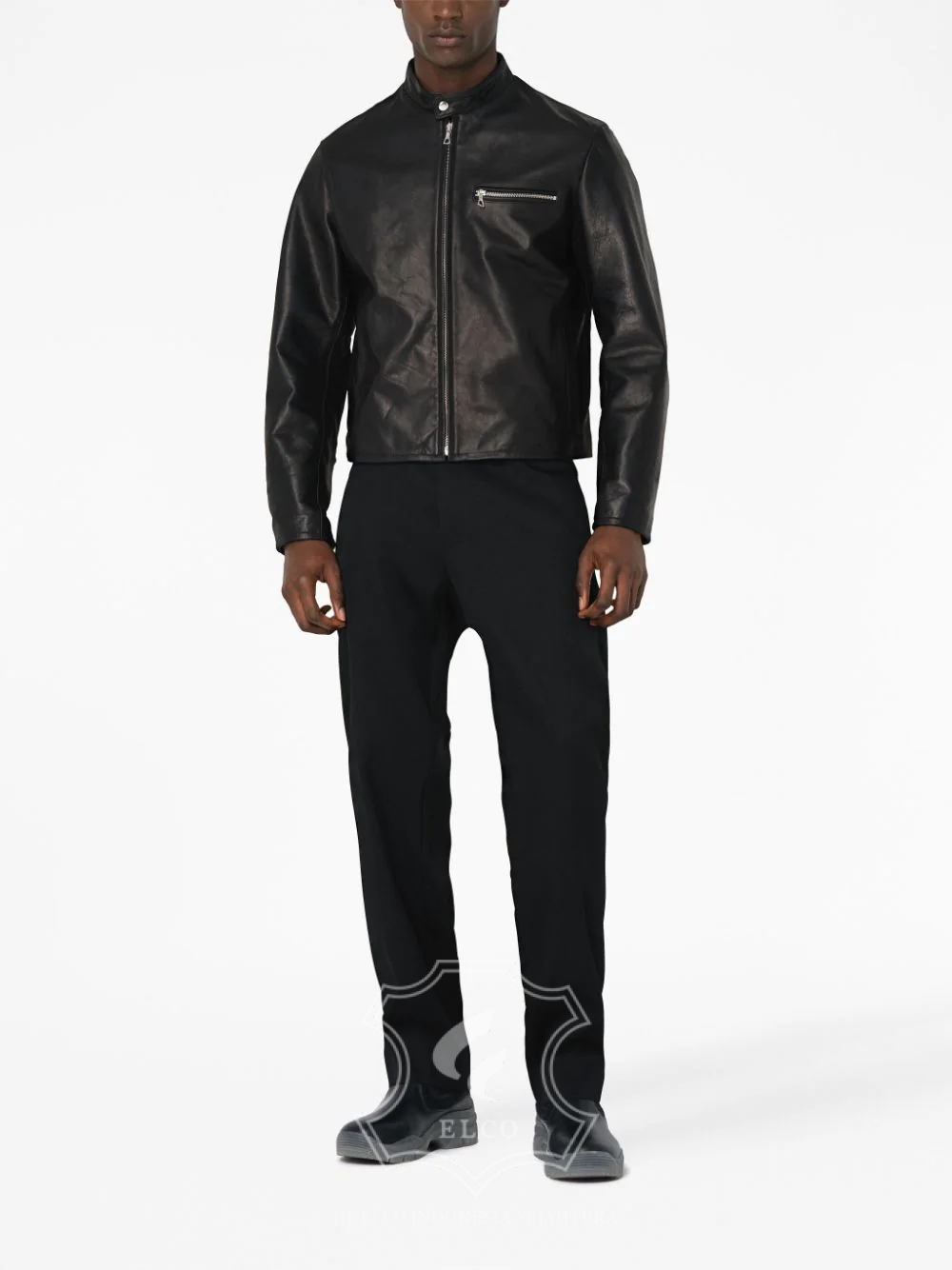 Jaket Kulit Pria Desain Casual - PC 439 - Gambar 2