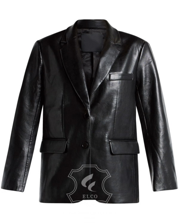 Jaket Kulit Wanita Desain Jas - WJ 431