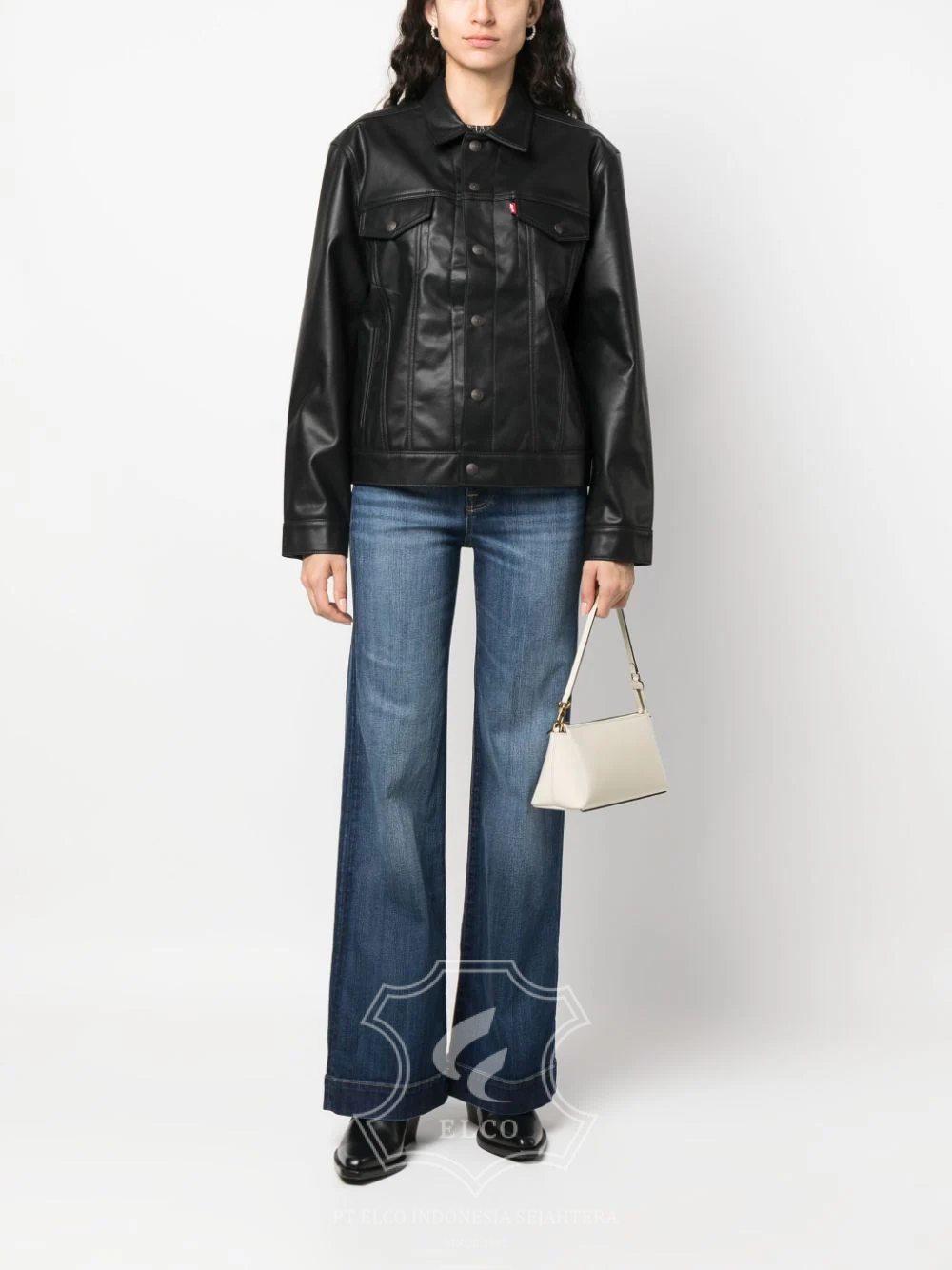 Jaket Kulit Wanita Desain Formal - WF 413 - Gambar 2