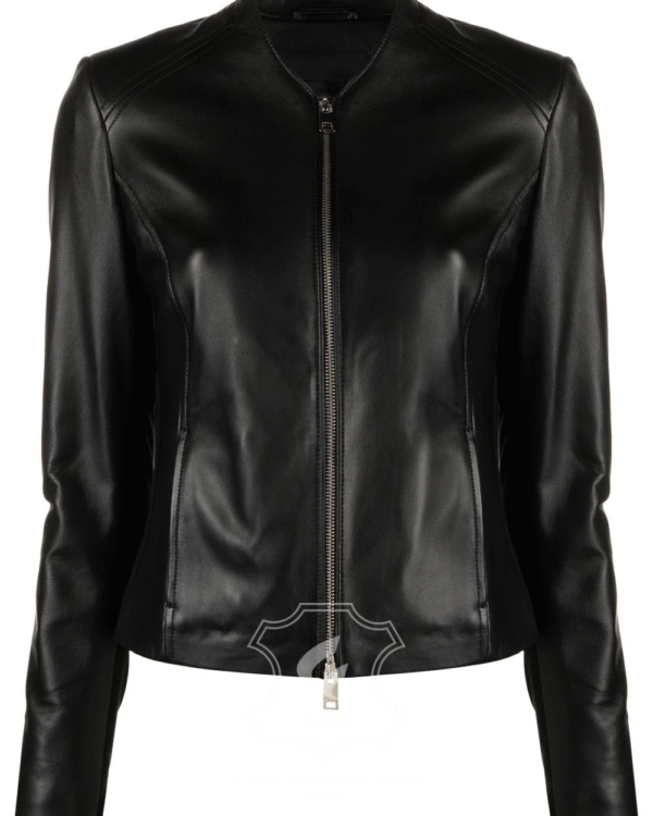 Jaket Kulit Wanita Desain Casual - WC 416