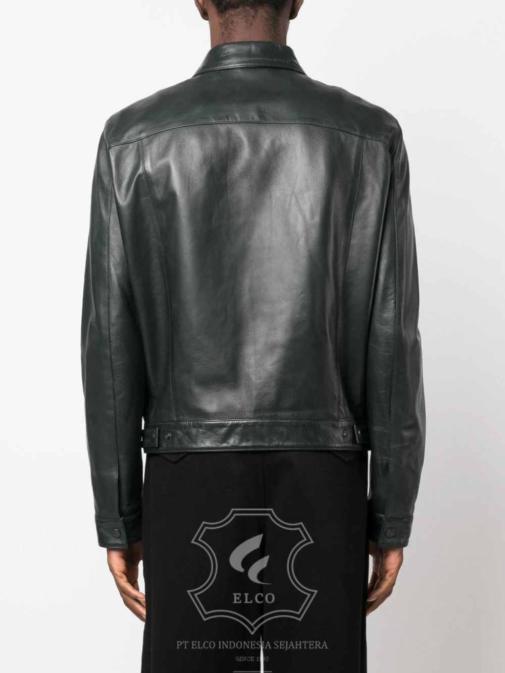 Jaket Kulit Pria Desain Formal - PF 419 - Gambar 2