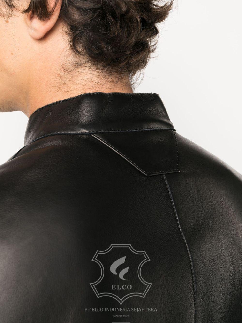 Jaket Kulit Pria Desain Casual - PC 427 - Gambar 5